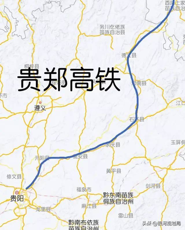 好消息即将有3条铁路将过境石阡你激动吗