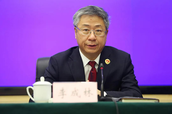 人民检察院党组书记,检察长,省政法队伍教育整顿领导小组副组长李成林