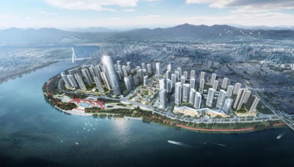 宜宾华侨城三江口cbd在盐城自贡,以"彩灯大世界"项目作为国际文化