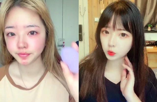 网红失去美颜乔碧萝成大妈郝一点胖了60斤只有迪妹最真实