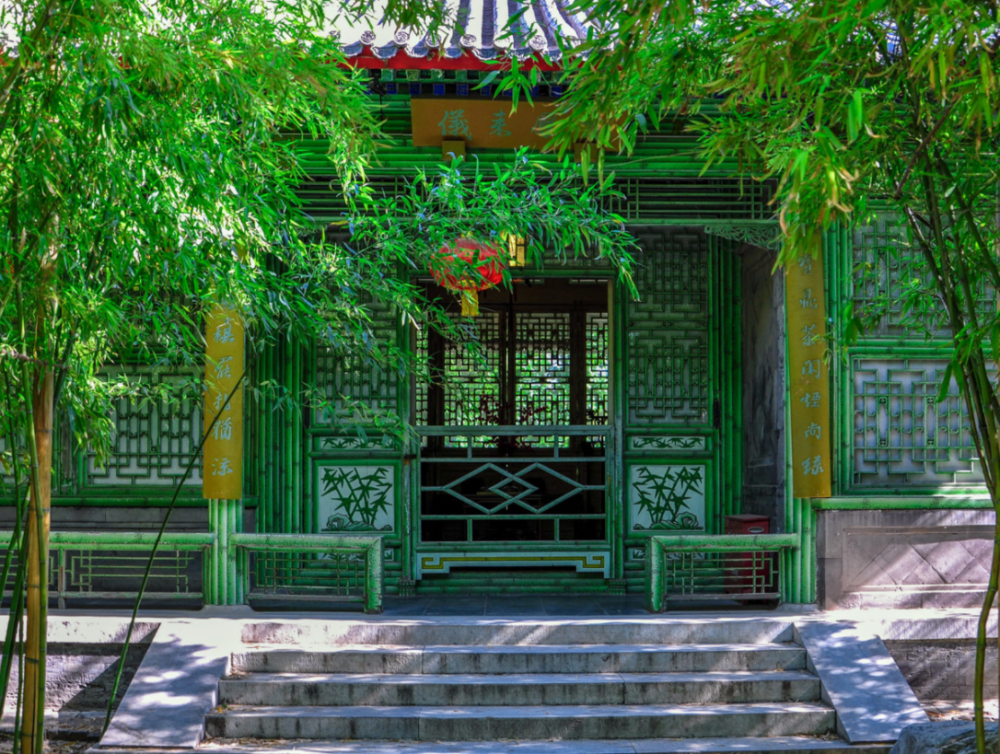 北京一处取景圣地,仿佛回到红楼梦的时代,游客络绎不绝_腾讯新闻