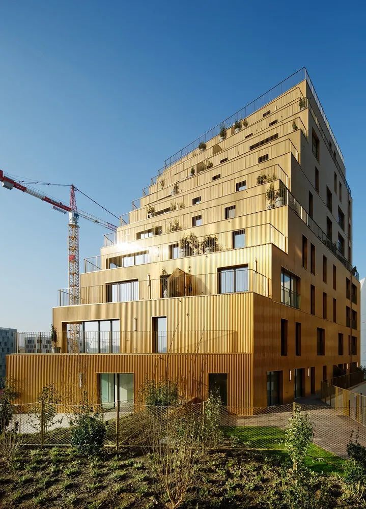 高层酒店公寓建筑设计:巴黎housing in paris/案例
