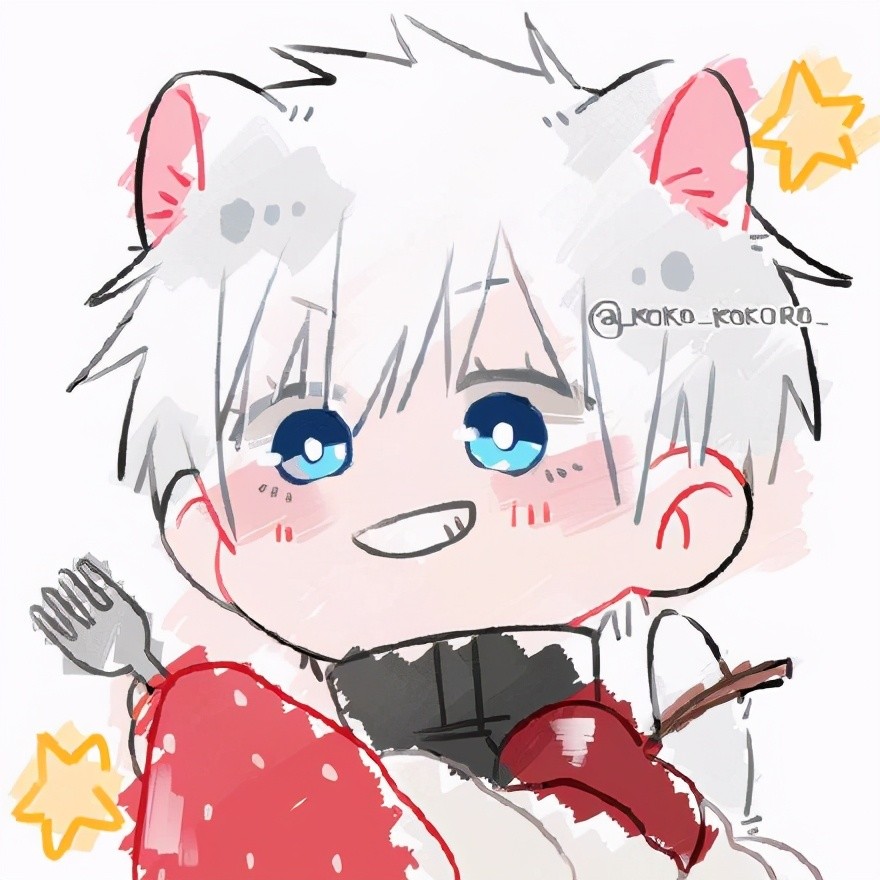 《咒术回战》全员长出动物耳朵,五条悟超可爱,夏油杰是老狐狸!