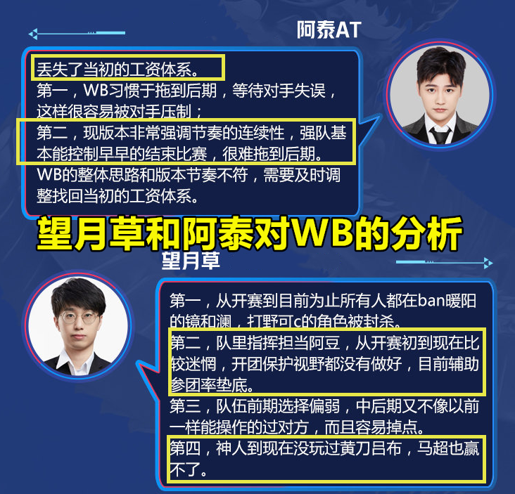 为什么WB沦为了三流战队？阿泰给出分析：丢失了“工资体系”！
