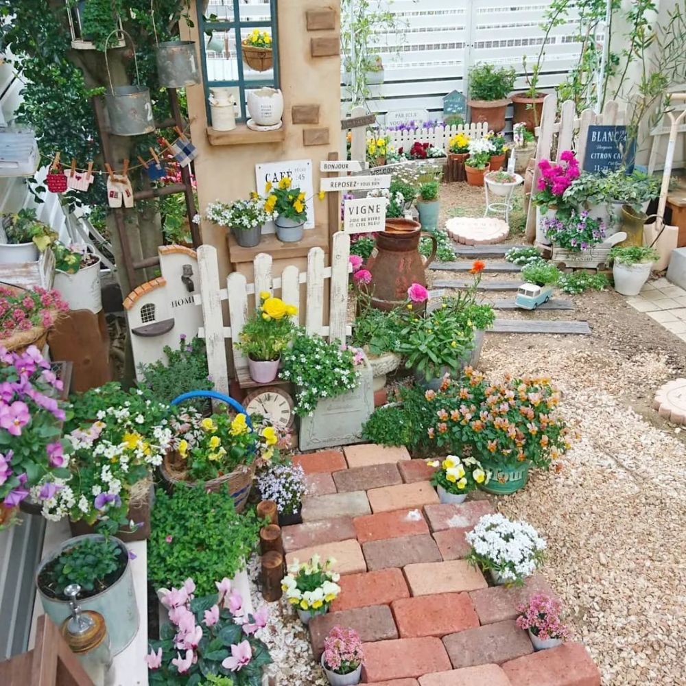 花园色彩,庭院里的治愈系元素