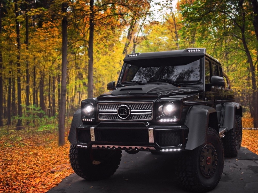 男人的终极大玩具巴博斯奔驰大g6x605