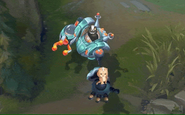 lol机器人太空律动皮肤评测:造型独特,技能特效满分,不愧是t2传说级