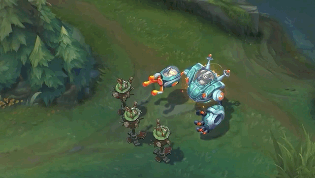 lol机器人太空律动皮肤评测:造型独特,技能特效满分,不愧是t2传说级