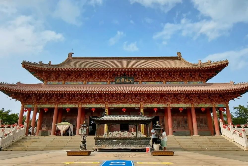 碧海蓝天,禅意绵绵,藏在海口周边的好去处——永庆寺_腾讯新闻