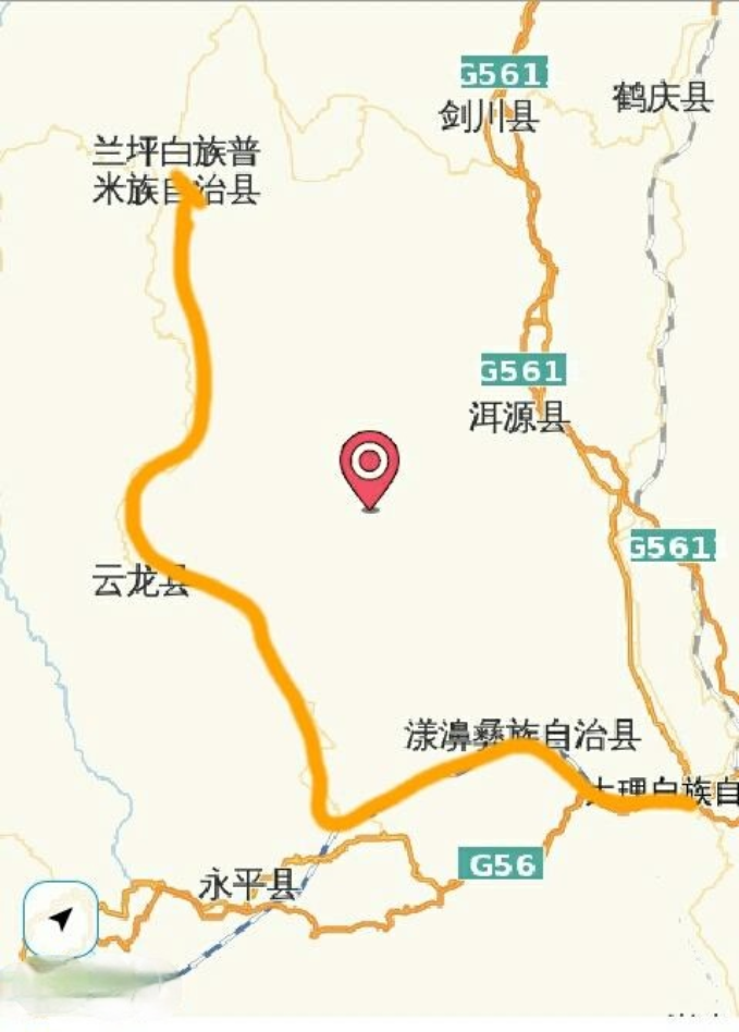 维西至兰坪高速公路图片