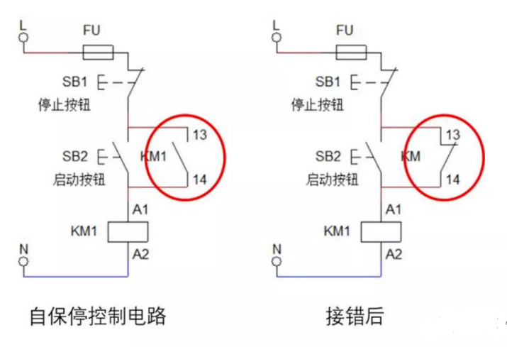 交流接觸器不斷地吸合斷開是什麼原因