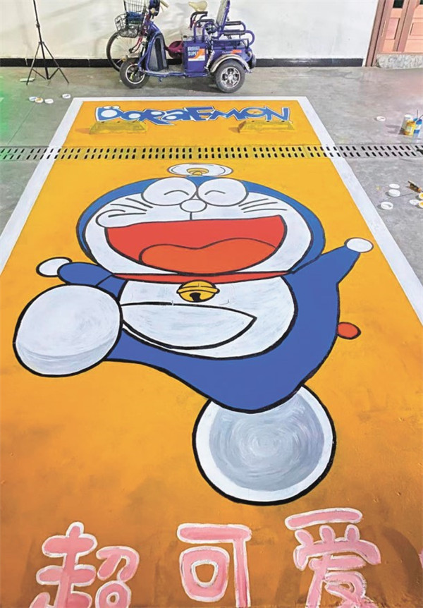 车位彩绘从进场施工到绘制结束需要5天左右时间.