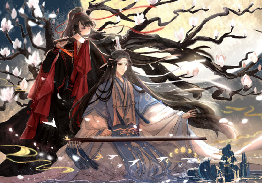 《魔道祖師》忘羨元素是對立的,性格衣服都相反,可是核心一致