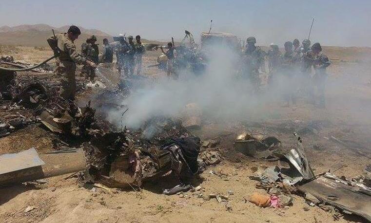 阿富汗特种部队一架直升机坠毁机上9人丧生