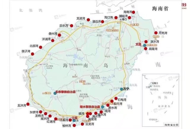 美丽陵水珍珠海岸