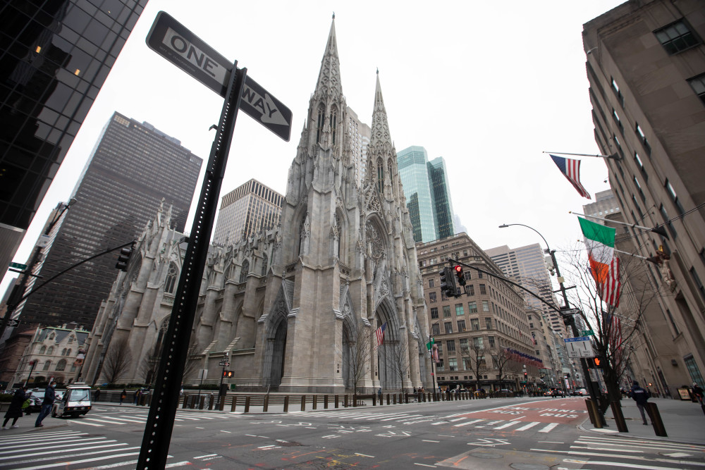 (国际)疫情影响下的纽约圣帕特里克节