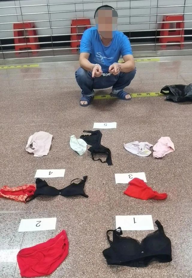 揭阳这个专偷女性贴身衣物的男子近日落网了