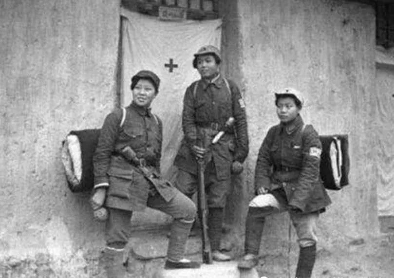 图说党史丨明星·天使:长征中的红军女战士_腾讯新闻