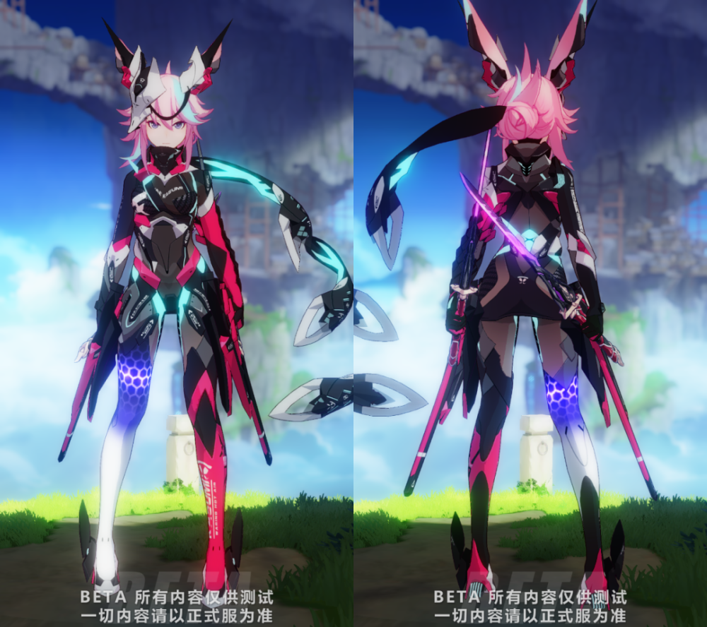 崩坏3:服装鉴赏丨赛博八重霞会梦见电子奥托吗?