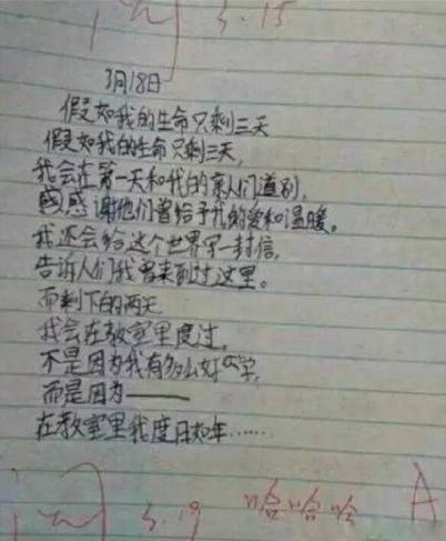 小學生奇葩搞笑作文老師看到估計也是要被氣個半死