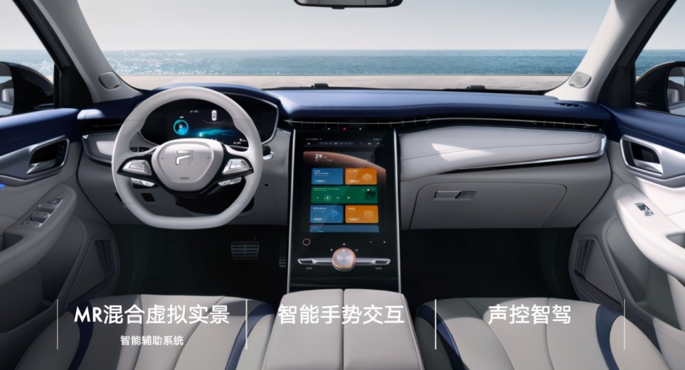 此外,通过斑马智行venus系统,mr混合虚拟实景智能辅助系统,ar实景驾驶