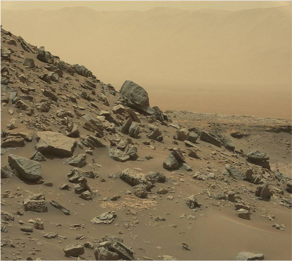 真实的火星大陆是什么样子?上面有蓝色的太阳!_腾讯新闻