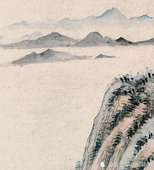 重视线条魅力,画古雅清润山水,奚冈绘《珠华山馆》_腾讯新闻