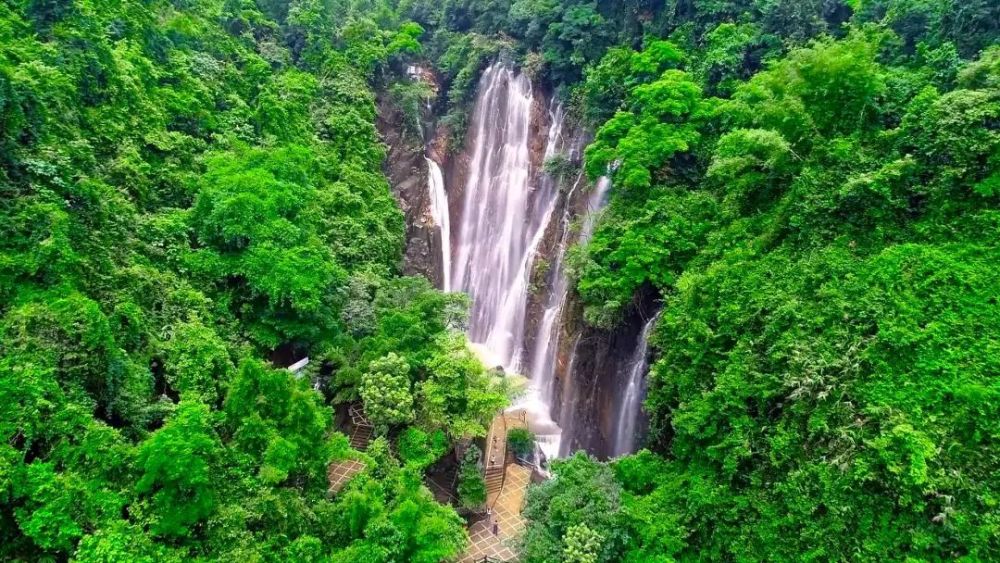 四会这个国家4a级景区,媲美九寨沟,山清水秀值得一去!
