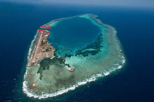 美济礁渚碧礁图片