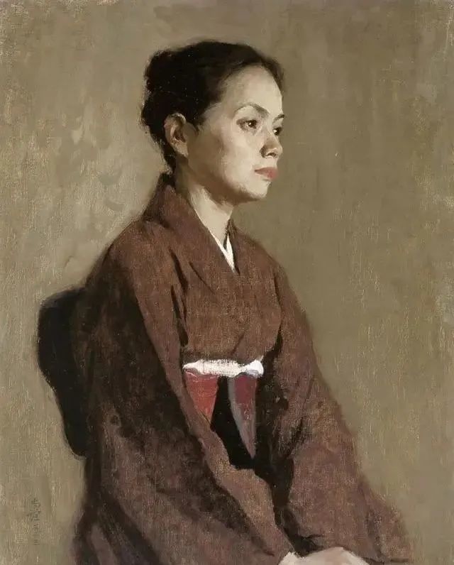 靳尚谊油画作品