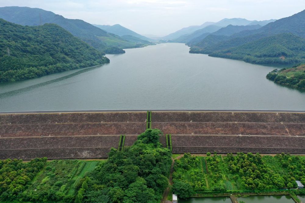 水库的水位仍然很低,横溪水库,浓缩版的千岛湖