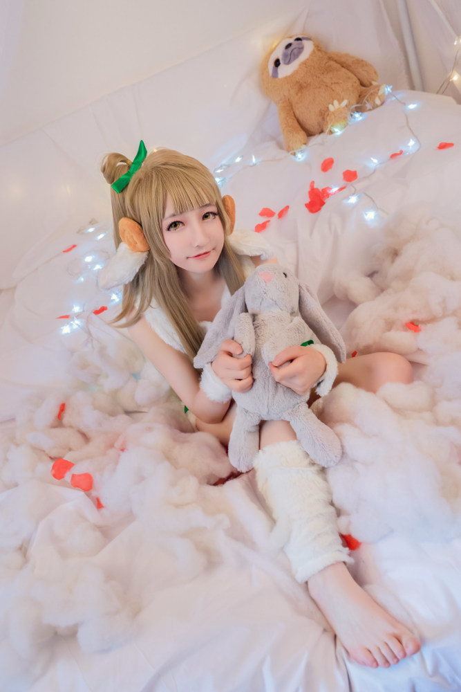 lovelive南小鸟绵羊装cosplay