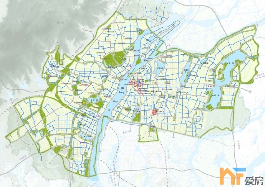 南昌市城市管理发展规划20212025出炉未来门户枢纽会在哪