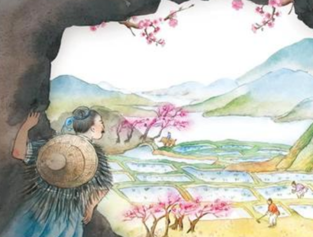 初中生学 桃花源记 提个问题难住了老师 难道此文另有玄机 桃花源记 陶渊明 陶公