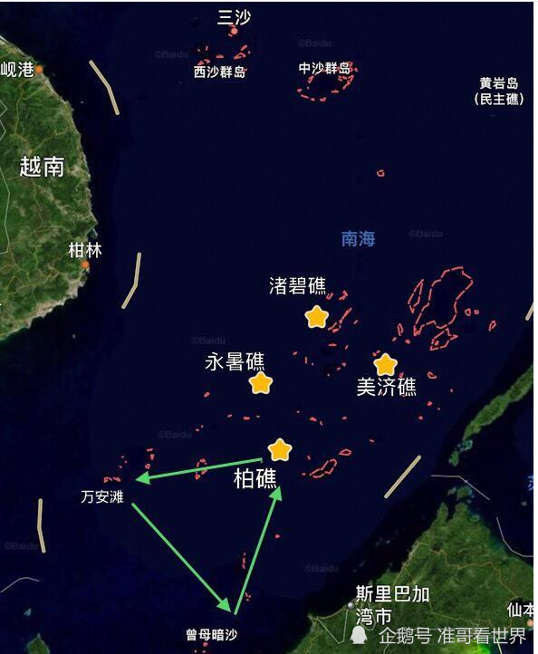 柏礁:南沙群島礁坪最大的島礁,開發潛力比美濟島還大