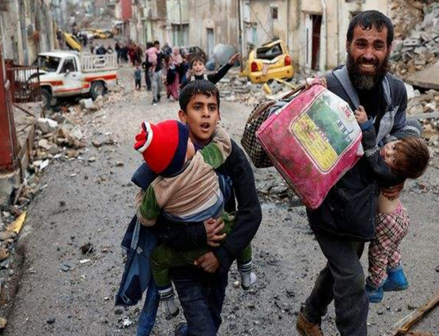 目前,叙利亚有将近1240万人或60%的人口面临粮食短缺的风险,这是有史