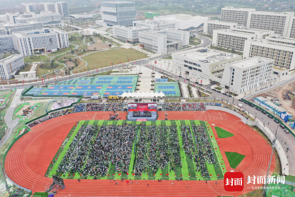 自贡速度建最美校园!四川轻化工大学本部新校区正式启用