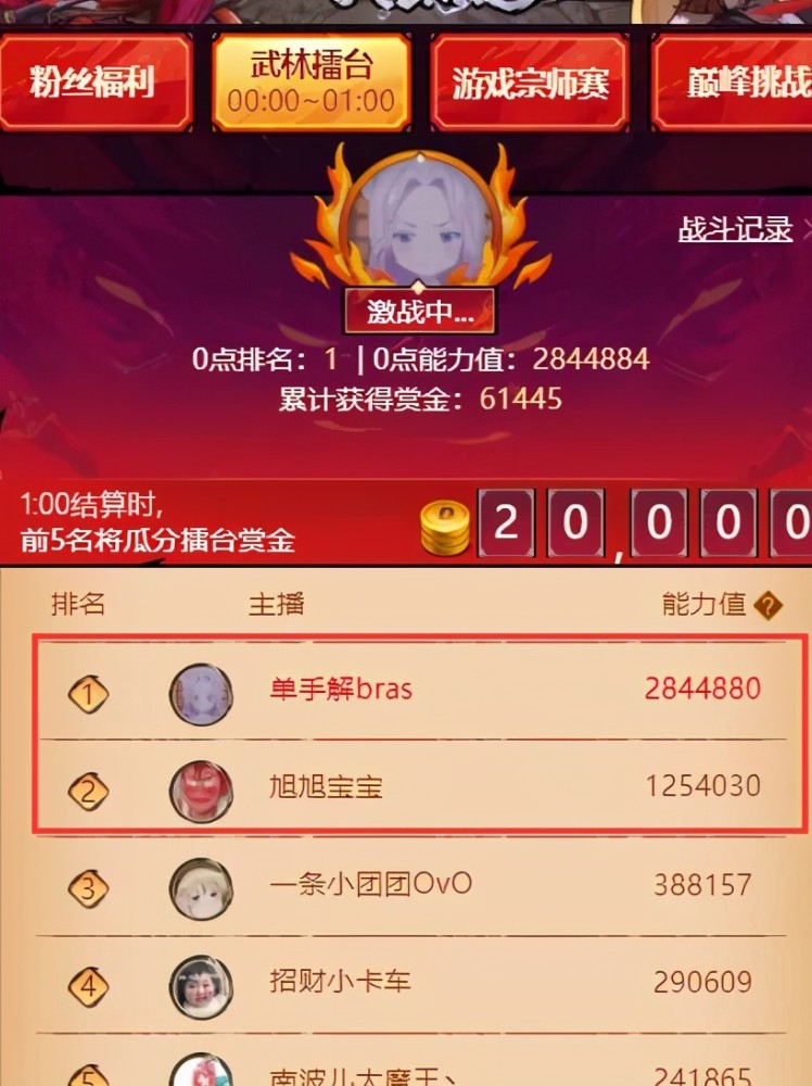 斗鱼粉丝节钱小佳再次碰瓷旭旭宝宝 刷钱帮旗下主播拿下比赛胜利