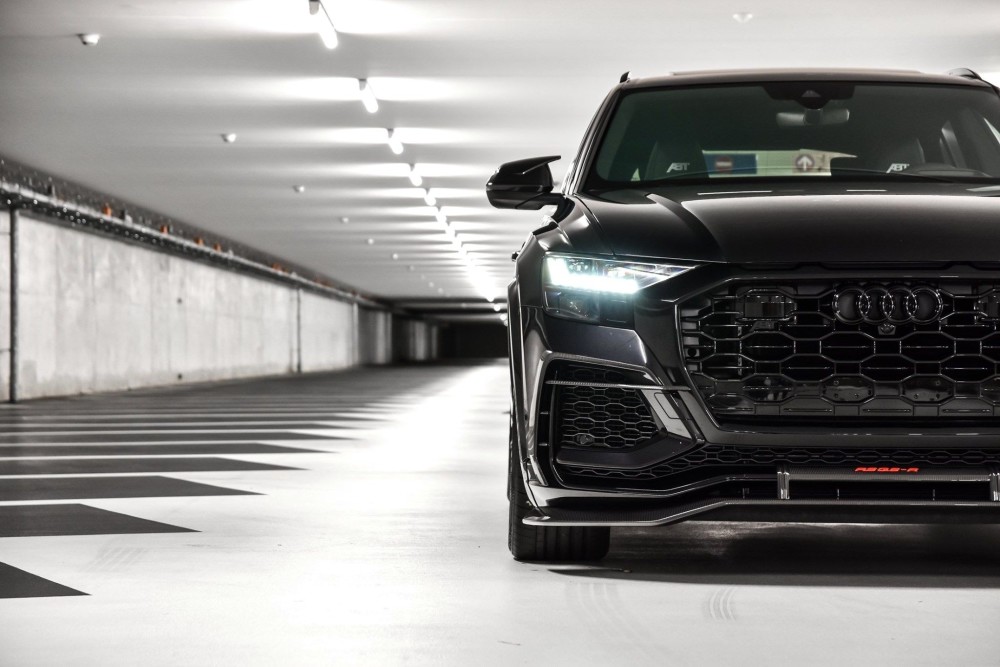 abt为庆生125岁操刀奥迪rsq8黑武士