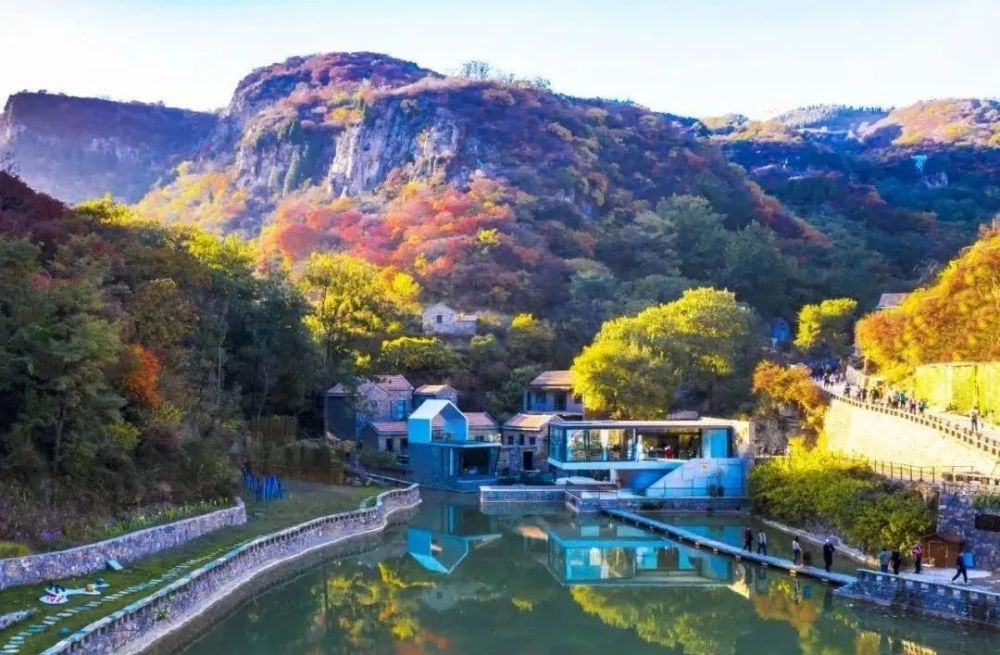 落实突破年奋进在博山红叶柿岩文旅拉动乡村振兴