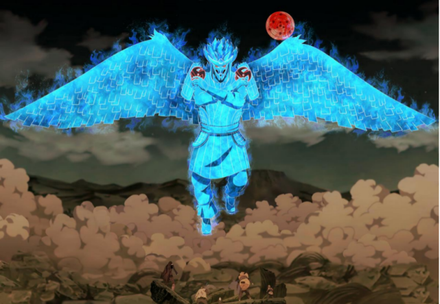 火影写轮眼附赠的5大神技神之一箭登场六道自叹老了