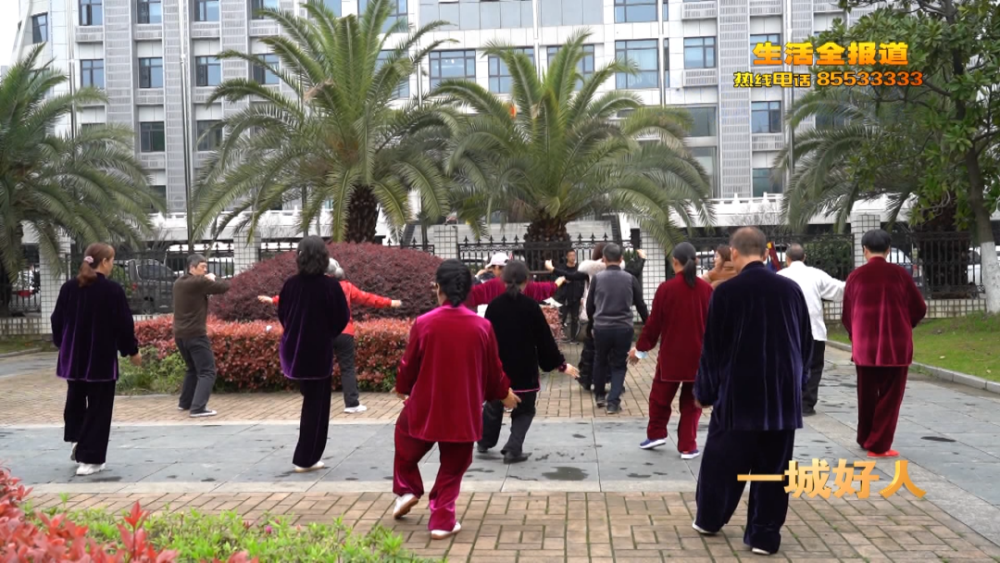 一城好人丨热心女教头崔国荣一身好武艺义务教太极