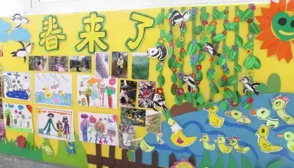 13款幼兒園春天主題牆環創看過的幼師都收藏了