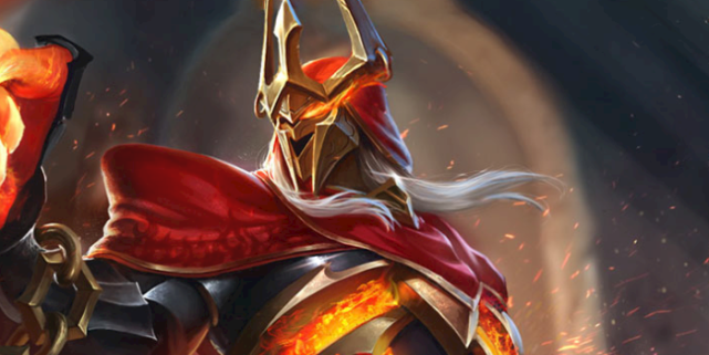 王者荣耀夏侯惇最强不死神装不畏老程吊打狂铁