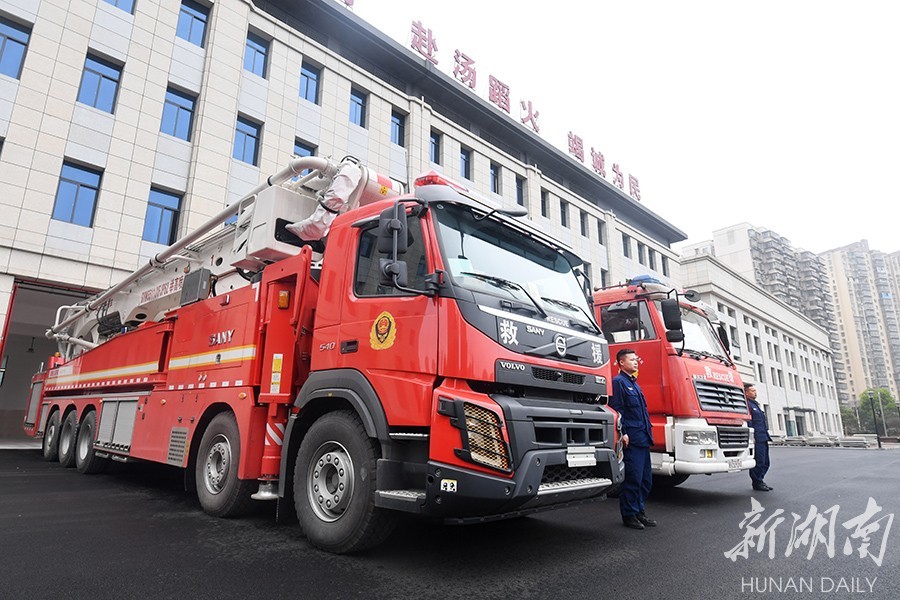 长沙高桥消防中队图片