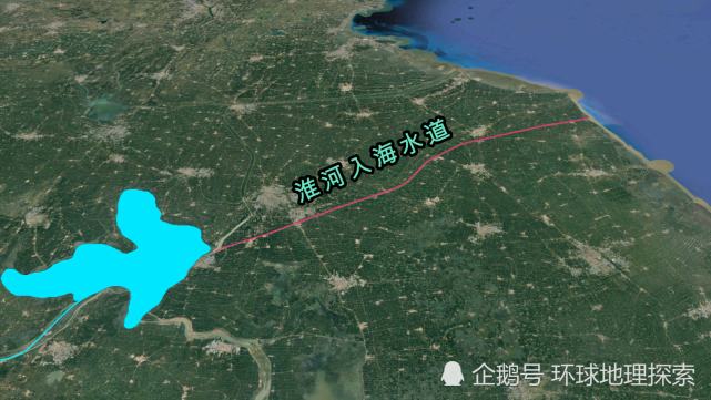 淮河有多少入海口憋屈的700多年