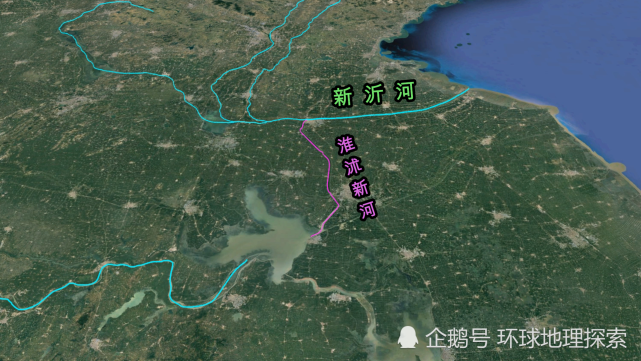 淮河有多少入海口憋屈的700多年