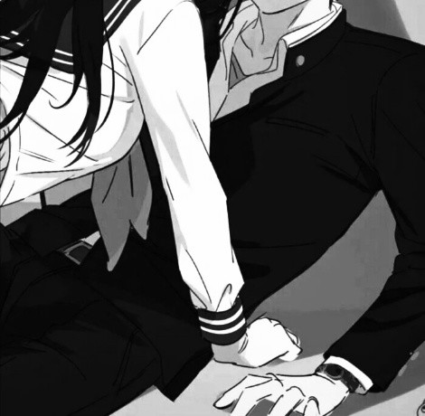 轻音云让他心动的黑白情侣头像