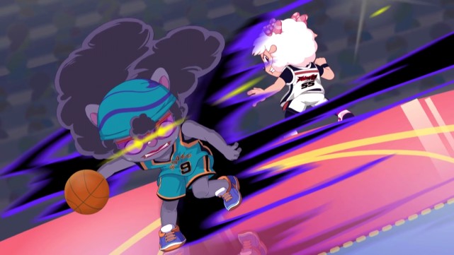 喜羊羊与灰太狼:豹姐没有参加这届篮球杯,但她的