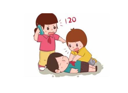 同时,当孩子陷入昏迷时,在急救的同时,立即拨打急救电话,将孩子立即